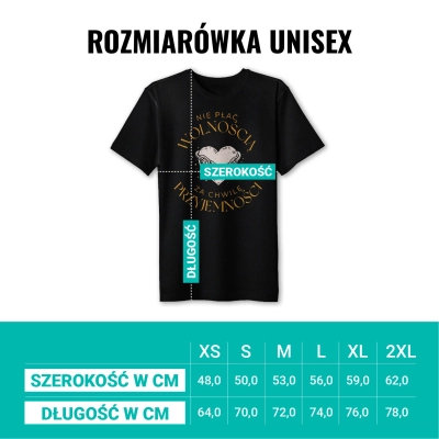 T-shirt CZARNY - Drugi Krok (Unisex)